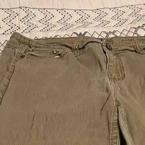 Ladies khaki/denim jeans size 16